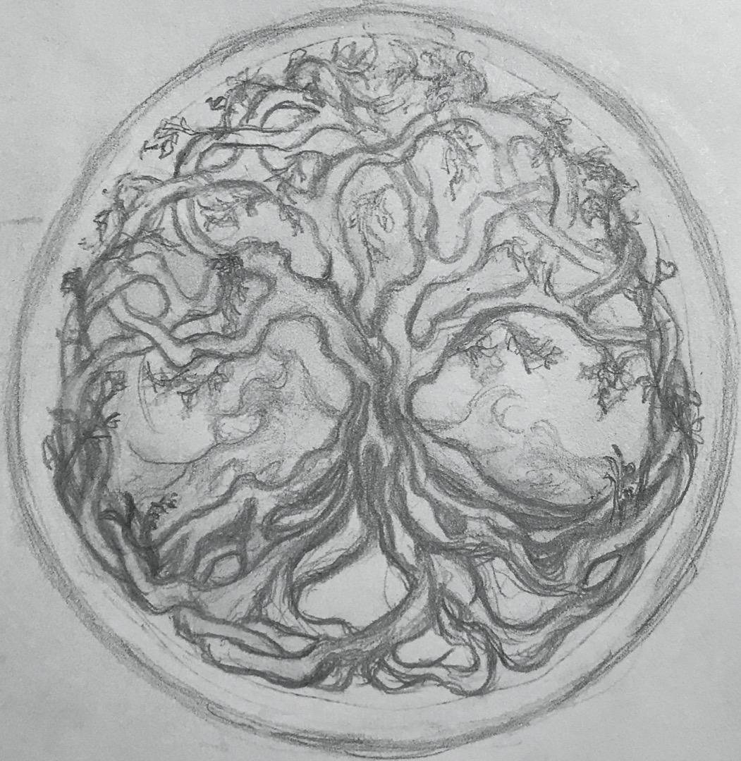 Tree of Life Initial Drawing-1